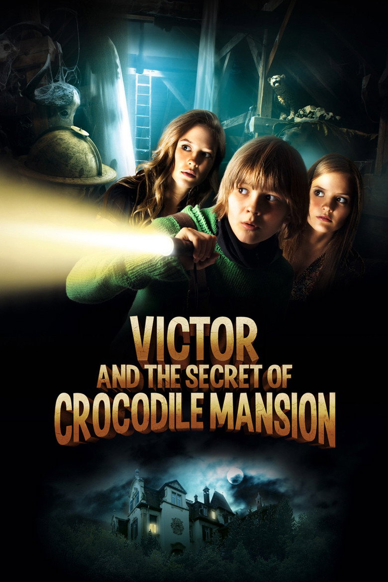 Victor and the Secret of Crocodile Mansion (2012) — affiche film