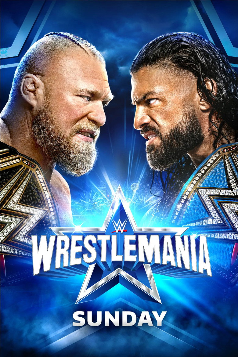 WWE WrestleMania 38: Sunday (2022) — affiche film et bande-annonce
