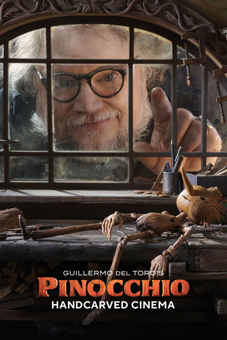 Guillermo del Toro's Pinocchio: Handcarved Cinema (2022) — affiche film