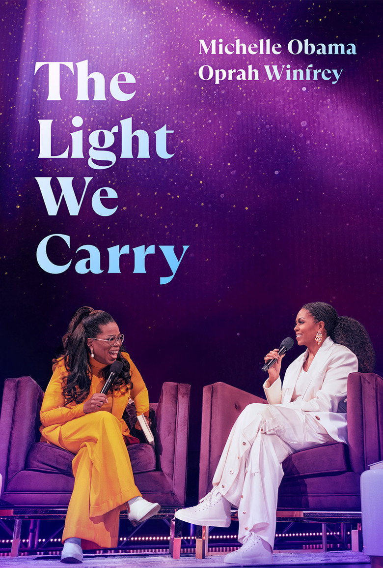 The Light We Carry: Michelle Obama and Oprah Winfrey (2023) — affiche film et bande-annonce