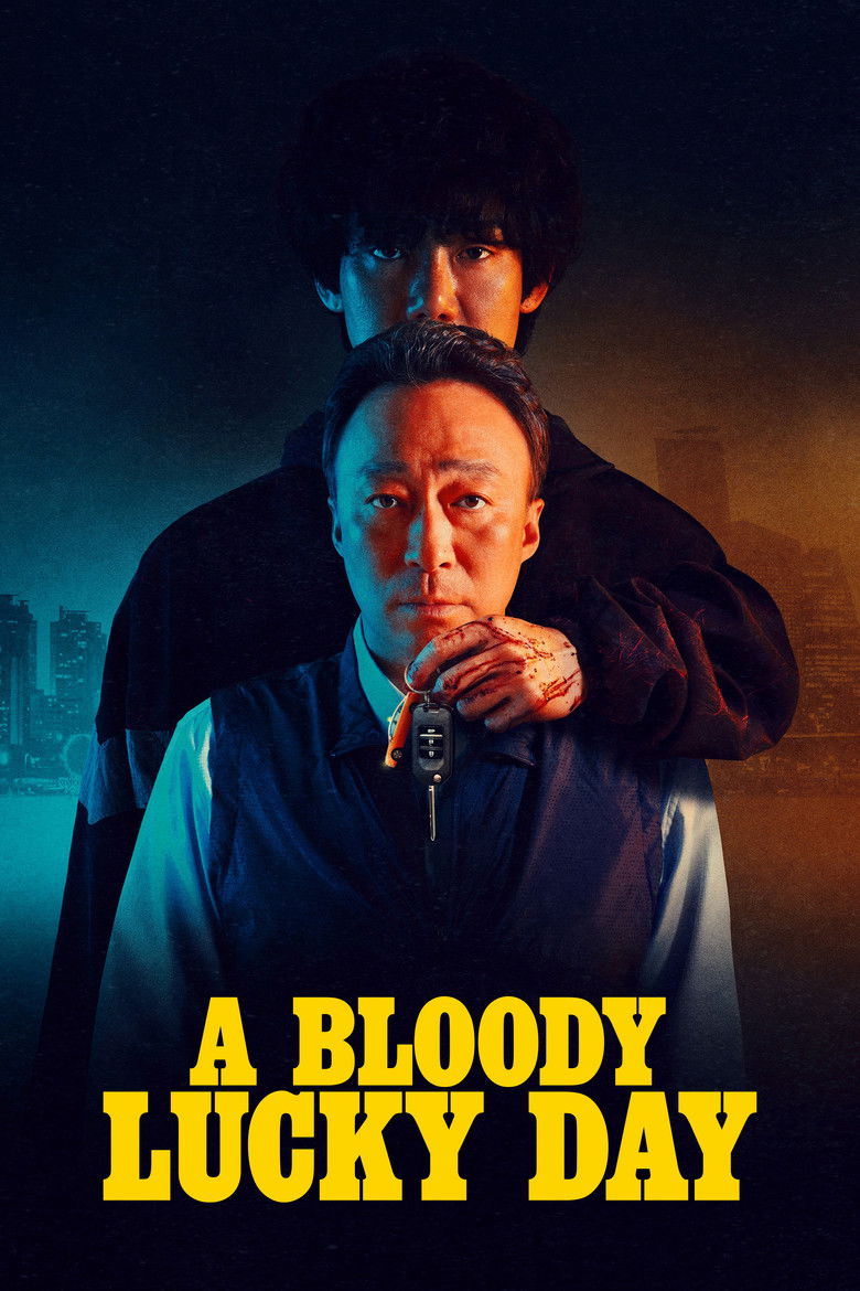 A Bloody Lucky Day (2023) — affiche série et bande-annonce