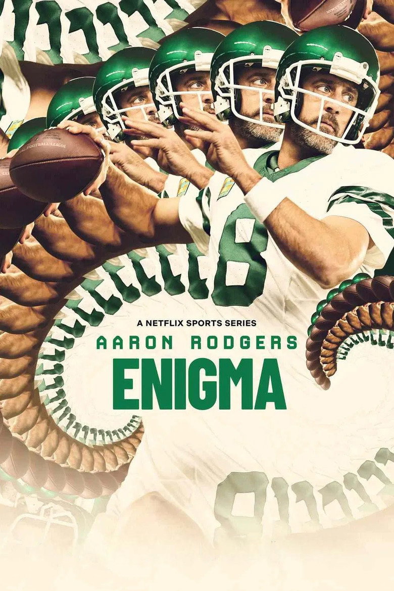 Aaron Rodgers: Enigma (2024) — affiche série et bande-annonce