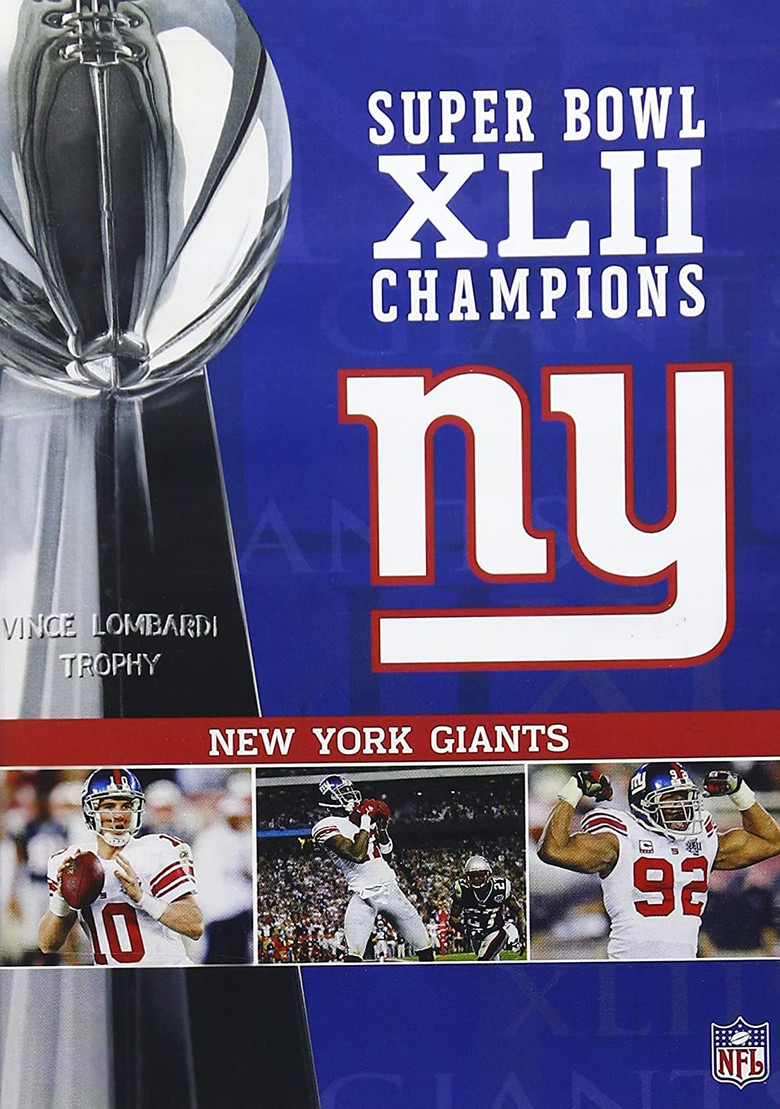 NFL Super Bowl XLII Champions: New York Giants (2008) — affiche film