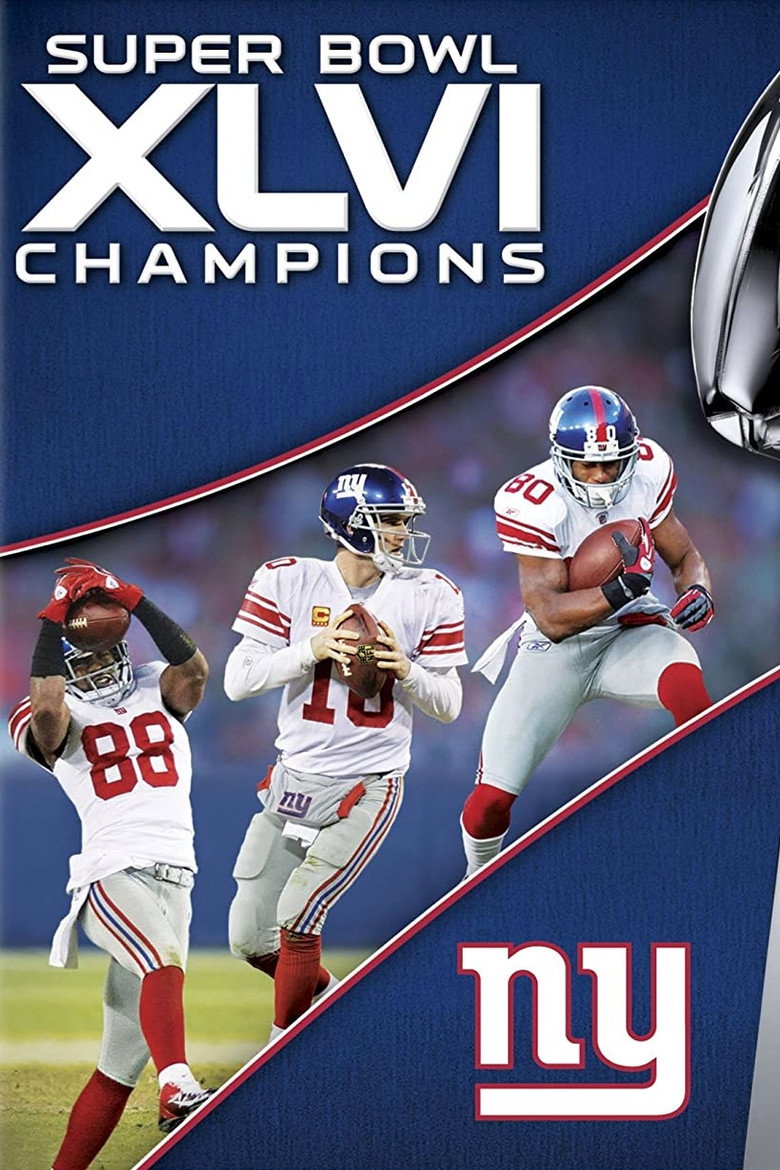 Super Bowl XLVI Champions: New York Giant‪s (2012) — affiche film