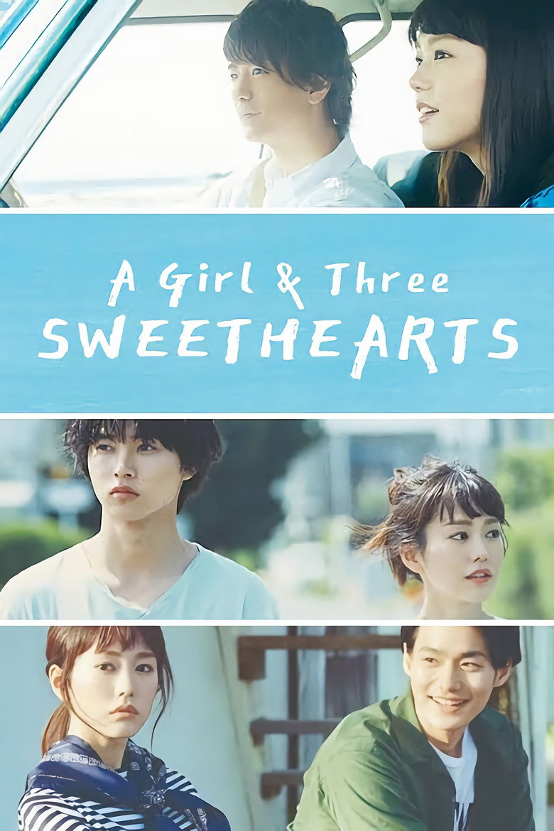 A Girl & Three Sweethearts (2016) — affiche série et bande-annonce