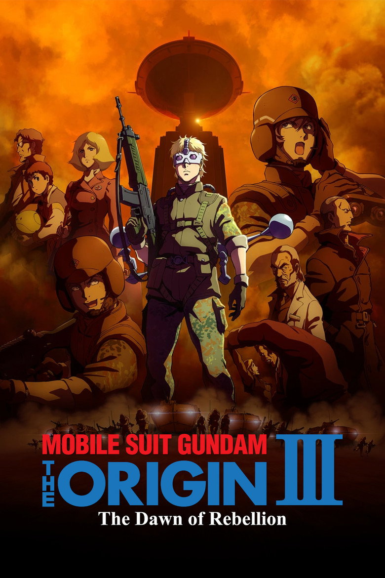 Mobile Suit Gundam: The Origin III – Dawn of Rebellion (2016) — affiche film