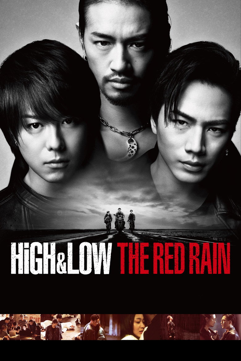 High & Low The Red Rain (2016) — affiche film et bande-annonce