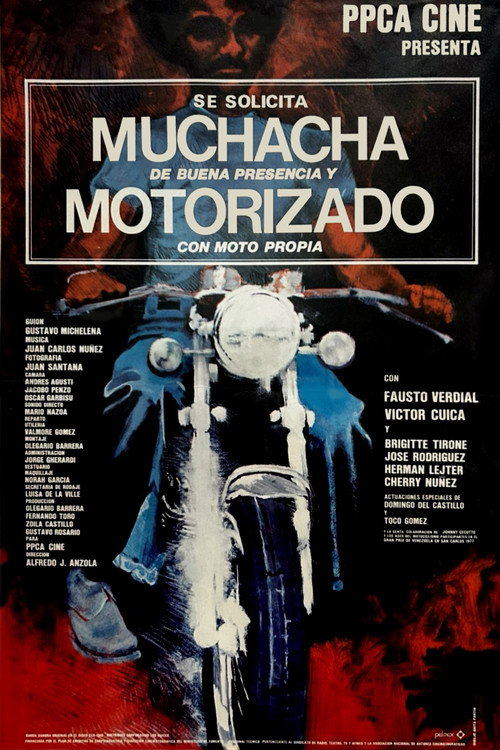 Se solicita muchacha de buena presencia y motorizado con moto propia