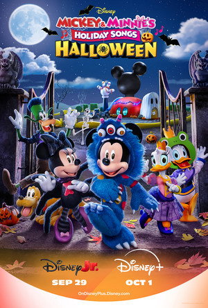 Poster Mickey & Minnie's Holiday Songs: Halloween